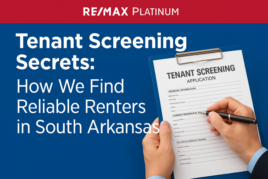 tenant screening secrets in South Arkansas