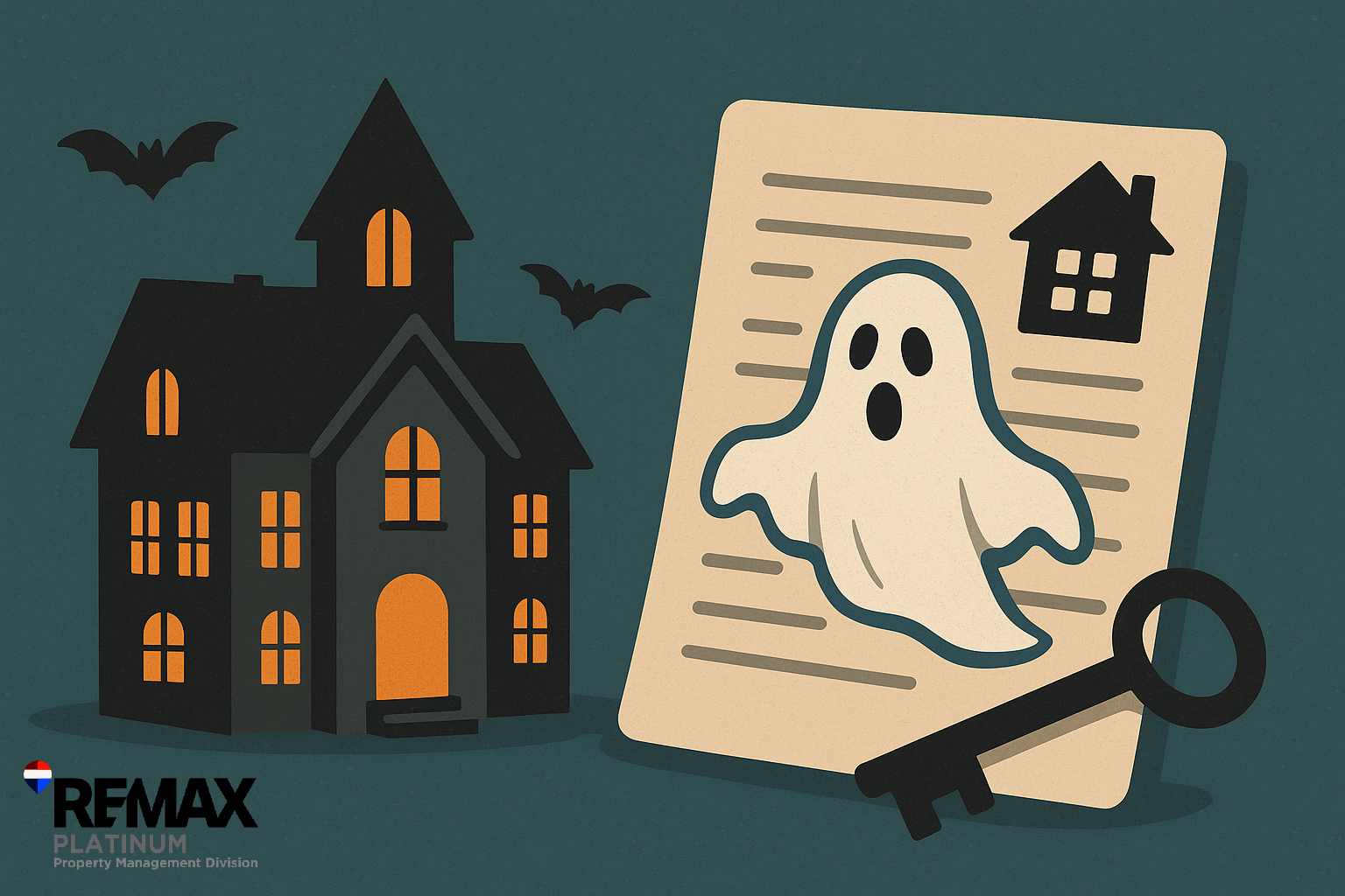 cover photo for Ghost Tenants & Scary Leases Common Rental Nightmares (and How to Avoid Them)